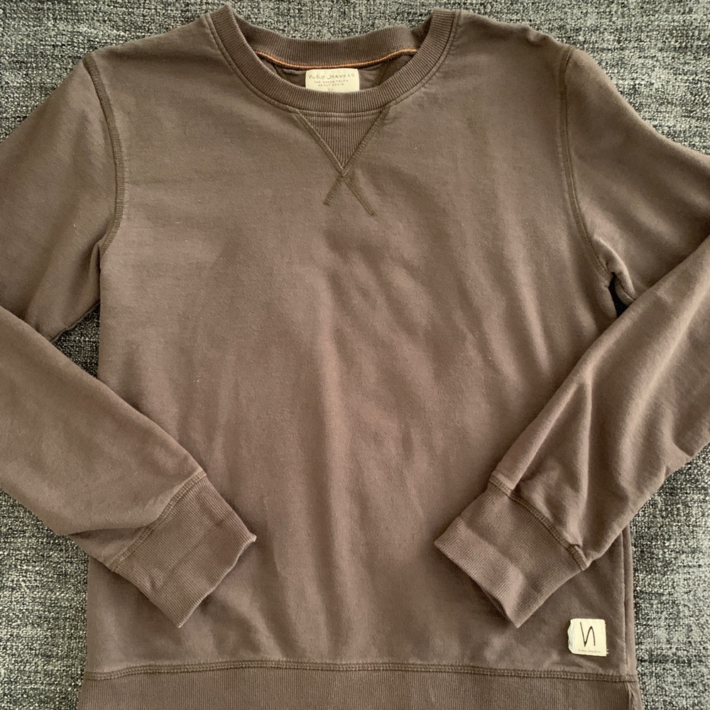 Nudie Jeans men’s slim fit Organic cotton hoodie